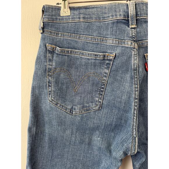 Levi's Strauss Boyfriend Jeans Classic Denim Med Wash Size 30 - Picture 8 of 15
